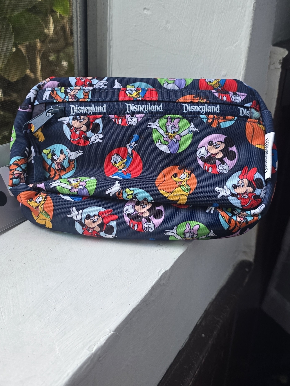 Disneyland Mickey & Friends Navy Fanny Pack